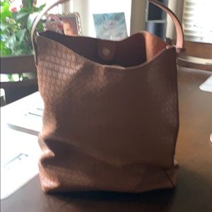 Tan New York and Company purse. New with tags